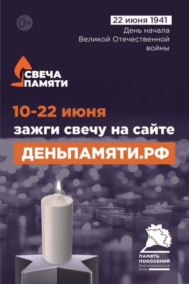 Акция "Свеча Памяти".